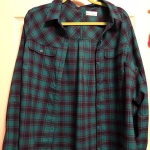 Columbia button up.